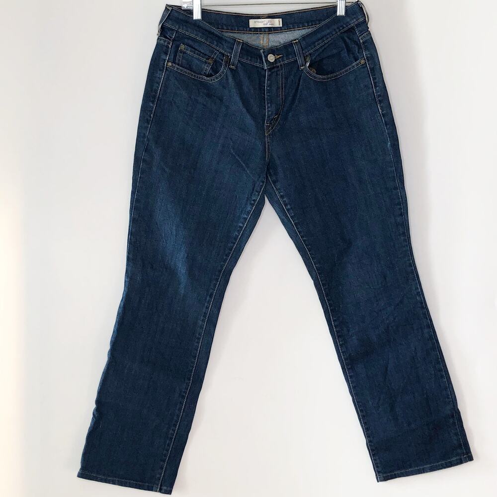 Levis Womens 505 Straight leg Jeans Size 10 Medium Blue Denim Levi's
